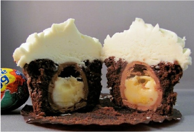 Cupcakes Cadbury Cream Egg