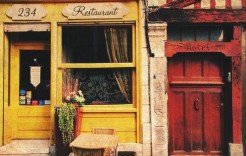 French restaurant rustic French restaurant rustic